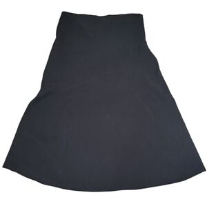 Dress Barn Women's Skirt Size 10 Black Side Zip A-Line